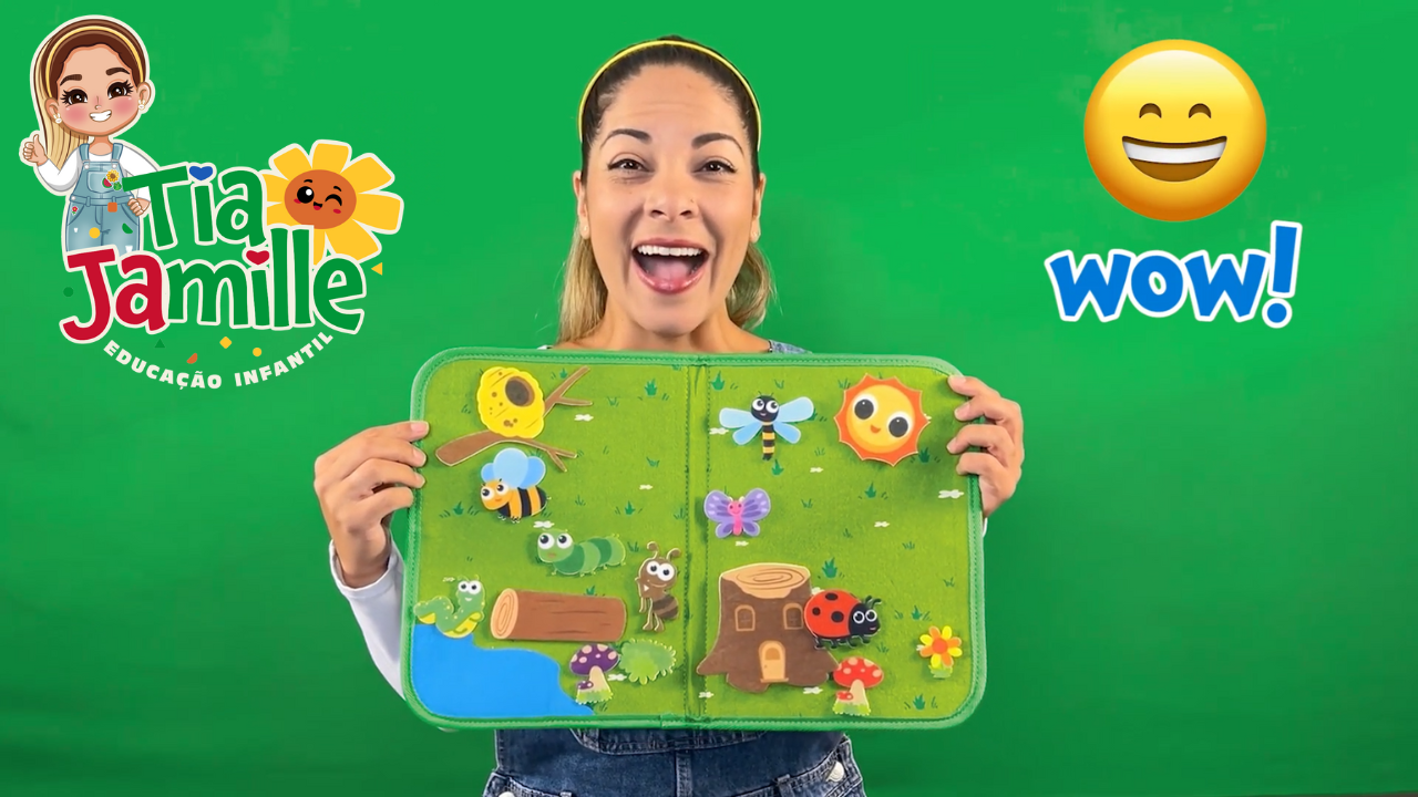 Quadro de Feltro de Aprendizagem