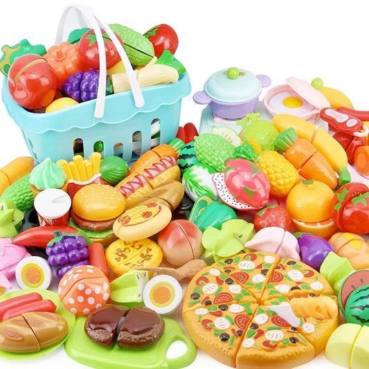 Mini Mercado: Cesta Hortifrúti Montessori