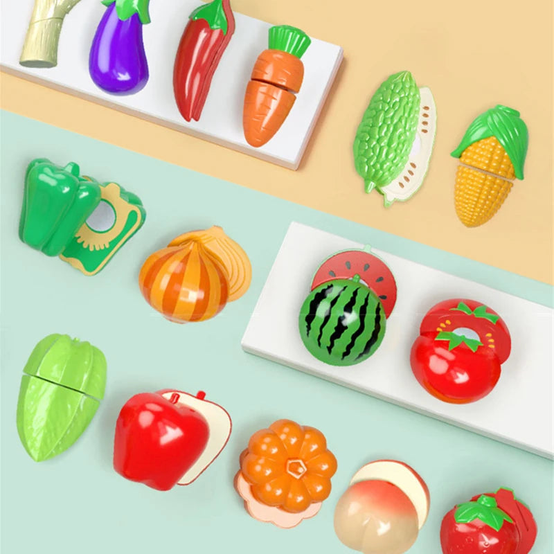 Mini Mercado: Cesta Hortifrúti Montessori