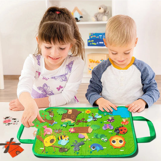 Quadro de Feltro de Aprendizagem