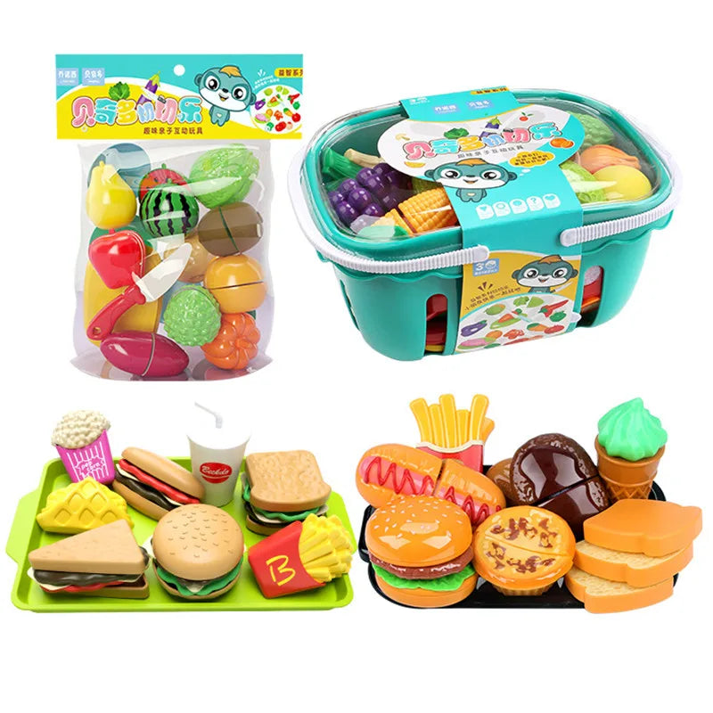 Mini Mercado: Cesta Hortifrúti Montessori